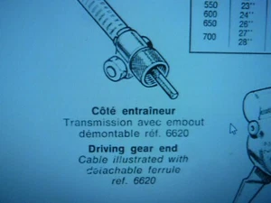 SCHWINN piezas cable huret HURET NUEVO extremo de engranaje de conducción # 6620 - Imagen 1 de 8