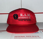 R.A.M. RAM Enterprises Inc. Conveyor Belt Specialists vintage Snapback Hat Cap !