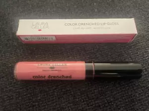 BRAND NEW Laura Geller Color Drenched Lip Gloss Cafe Au Lait 0.3 oz HTF RARE - Picture 1 of 1