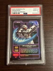 PSA 10 Andromon HOLO Digimon 2005 CCG Holo Rare VINTAGE GEM MINT! Population 1! - Picture 1 of 4