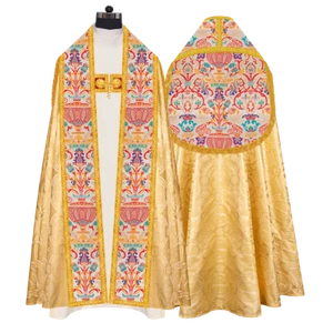 Coronation Tapestry Catholic Roman Cope Vestments - Liturgical Church Vestment - Picture 1 of 1