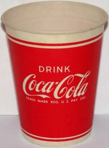 Vintage paper cup DRINK COCA COLA Have a Coke unused new old stock n-mint cond - Picture 1 of 2