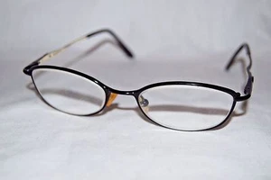 VALENTINO WOMENS EYEGLASS FRAMES 5368 MADE IN ITALY Black & White - Picture 1 of 4