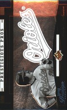 2005 Playoff Prestige Prestigious Pros Blue Card #25 Rafael Palmeiro /900