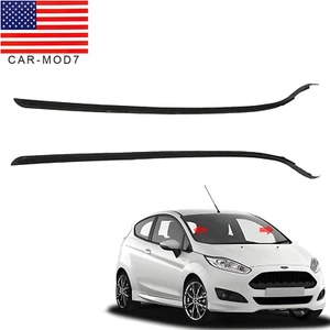 NEW For 11-19 Ford Fiesta RH+LH Windshield A-Pillar Trim Moulding PAIR Both Side - Picture 1 of 8