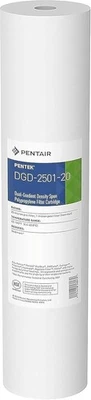Qty 1 Pentair Pentek DGD-2501-20 Big Blue Water Filter, 20 in Whole House New