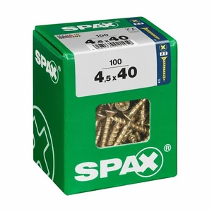 Schraubenkasten SPAX Holzschraube Flacher Kopf [4,5 x 40 mm] - Bild 1 von 1