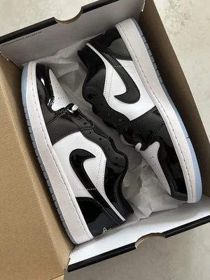 Talla 12 - Nike Air Jordan 1 Retro Low SE Concord Blanco Negro NUEVO DV1309-100 Foto 1 de 4