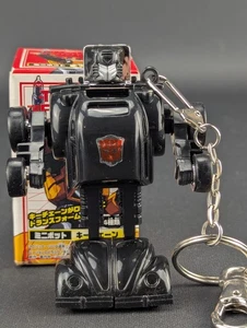 Transformers G1 Black Bumblebee Keychain Takara Minibot Reissue Fun4All CHASE - Picture 1 of 6