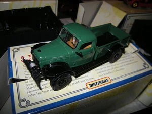 1:43 Matchbox YTC02-M Dodge Power Wagon WDX 1946 Pick UP in OVP - Picture 1 of 4