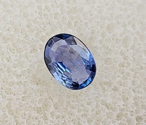 Sapphire  .56 Carat Natural Genuine Ceylon Sapphire  Loose Stone Oval Gemstone - Picture 1 of 9