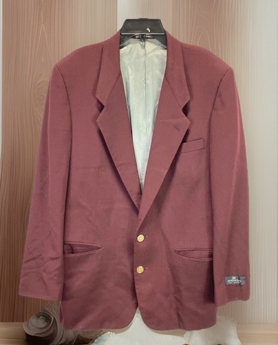 Giacca tuta sportiva uomo Givenchy Paris NY bordeaux con bottoni taglia L VEDI IMMAGINE