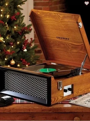 The Original Crosley Record Player – Vintage Turntable Retro Design