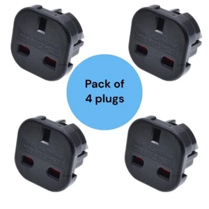 Pack of 4 UK To Dominican Dominic Republic Mexico Plug Travel Adaptor Adapter . - Picture 1 of 10