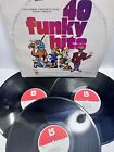 40 Funky Hits Vinyl Record | 3 Lps Included| Longiness Symphonette Society 1974
