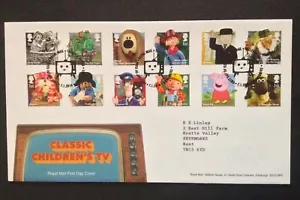2014 Set TV classico per bambini con indirizzo digitato copertina primo giorno, casa Tallents - Foto 1 di 1