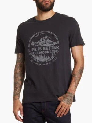 Rainforest Life is Better in the Mountains Camiseta Gráfica X-Large, NEGRA Foto 1 de 3