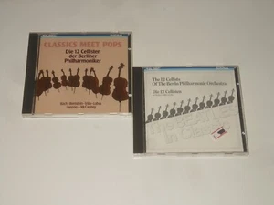 12 Cellisten Der Berliner Philharmoniker - 2 CDs - Classics Meet Pops + Beatles - Foto 1 di 5