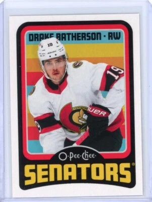 2024-25 O-Pee-Chee OPC Drake Batherson Retro - Ottawa Senators - Image 1 of 2