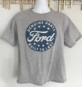 Ford Motors T-Shirt HERREN XL Official Grey Tee Trucks Autoteile BUILT TO LAST Auto - Bild 1 von 5