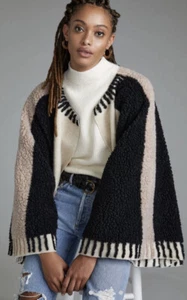 Neu mit Etikett Anthropologie Maeve Dusk & Dawn Capelet Cape Einheitsgröße - Bild 1 von 5
