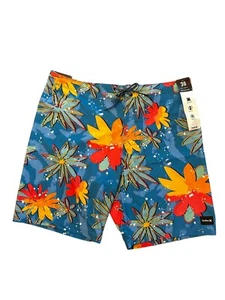 Hurley Phantom Swim Surf Boardshorts Herren Blumendruck 4-Wege-Stretch Gr. 36 8” - Bild 1 von 7