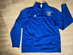 Russell CHOWAN UNIVERSITY FALKEN 23 Mark Anthony Buright Reißverschluss Sweatshirt LARGE - Bild 1 von 5