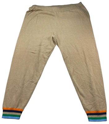 Pantalones deportivos Charter Club para mujer talla XL tostados pierna cónica 2 bolsillos Foto 1 de 4