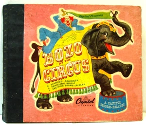 Bozo at the Circus, Book & Records © 1946, Capital Records CBXF3030 - Imagen 1 de 6
