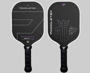 Paddletek Anna Waters Edition Bantam ALW-C 14.3 mm Pickleball Paddle Purple - Picture 1 of 5