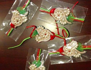 Pulsera Pulsera Amistad Rakhi Brother Raksha Bandhan Amistad Banda Rakhari India - Imagen 1 de 8