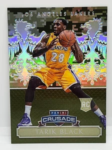 TARIK BLACK ROOKIE ~ 2014-15 PANINI EXCALIBUR CRUSADE CAMOFLAGE RC #194 ~ LAKERS - Picture 1 of 2