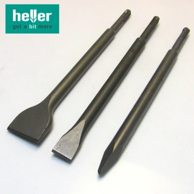 Spitzmeissel Flachmeissel Spatmeissel von HELLER SDSplus - Bild 1 von 4