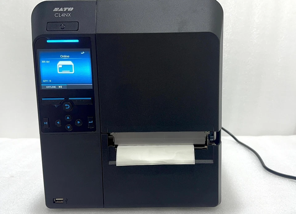 Sato CL4NX High Performance Industrial Barcode Bluetooth Printer - 305 DPI - Image 1 of 4