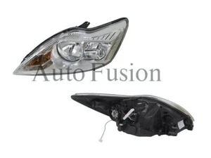 Headlight Left Side Chrome For Ford Focus Lv Cl/Lx/Tdci 2009-2011 - Picture 1 of 1