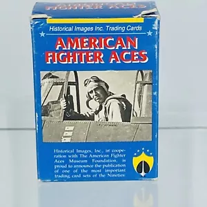 1992 Historische Bilder American Fighter Aces Komplettsätze Sammelkarten *RAR* - Bild 1 von 5