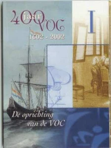 Nederland 2002 euroset VOC deel I set 1 cent/2 euro - Met zilveren penning - Picture 1 of 1