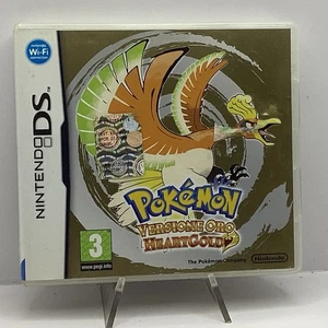 Pokémon Versione Oro Heartgold Nintendo Ds Solo Custodia E manuale - Imagen 1 de 3