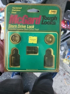 McGard Twin Stern Drive Lock 1/2"x20 #74023 Mercruiser TRS II SSM - Foto 1 di 7