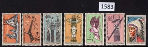 (1583) Czechoslovakia Scott 1400-6 Artifacts, set of 7 MNH - Picture 1 of 1