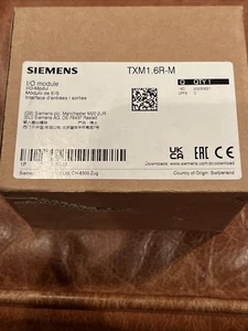SIEMENS TXM1.6R-M I/O Module BRAND NEW IN ORIGINAL PACKAGING - Picture 1 of 2