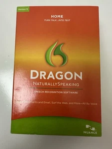 Dragon Nuance Naturally Speaking Home Version 11 w/ Head Set Open Box - Picture 1 of 11