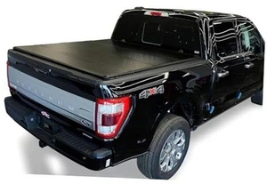Tonneau Cover Compatible with Chevy Silverado/GMC Sierra 1500 Truck Bed (Hard - Picture 1 of 7