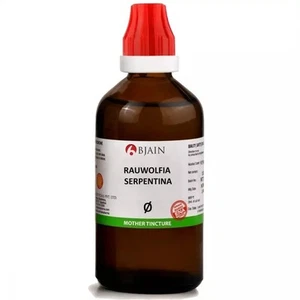 BJain Homeopathic Rauwolfia Serpentina Mother Tincture Q (100ml) - Picture 1 of 5