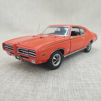 Pontiac GTO Judge 1969 naranja fundido a presión Danbury como nuevo 1:24 como nuevo Foto 1 de 4