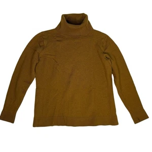Pendleton Women’s Turtleneck Sweater XS Merino Wool Mustard Long Sleeve Pullover - Picture 1 of 7
