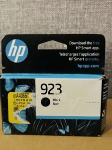 ORYGINALNY WKŁAD Z CZARNYM ATRAMENTEM HP 923 - 4K0T3LN - EXP LIPIEC 2025 - Zdjęcie 1 z 3
