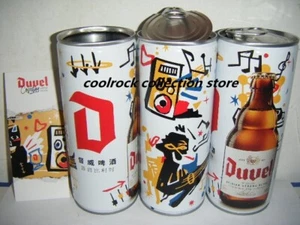Colección de vidrio Duvel 2023 HENRI PFR arte lata vacía para coleccionable ¡EXCELENTE ABIERTO! - Imagen 1 de 3