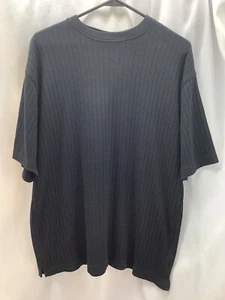 George Shirt Mens Large Black Tee 100% Cotton JLG231103/DB1 - Foto 1 di 7