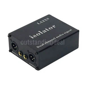 LA2XS Audio Isolator Ground Loop Isolator Supports 6.5MM and XLR cables ot16 - Picture 1 of 7